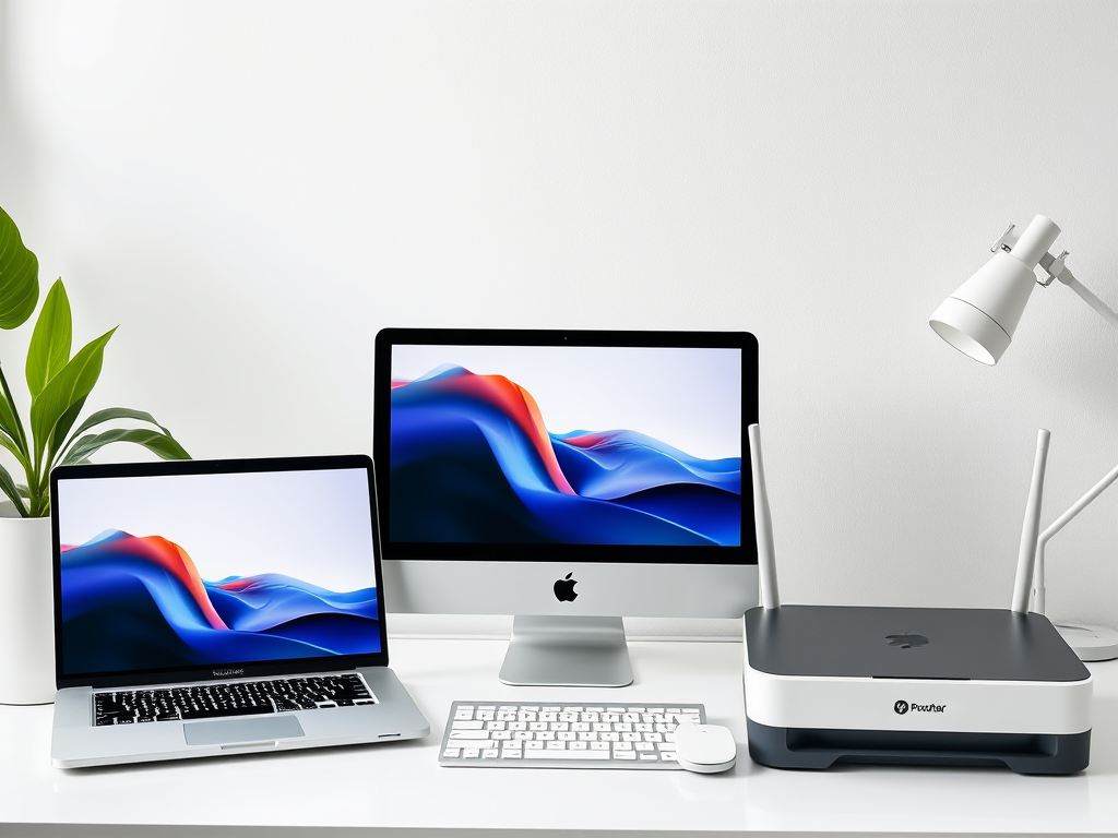 laptop-desktop-mobile-router-printer-without-logoand-dont-look-like ...